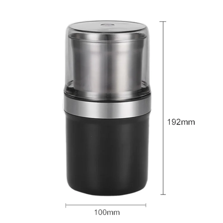 TBD0603145801_B2.webp M200B Electric Mini Coffee Grinder Grain Bean Grinding Machine, Spec: - Image 3