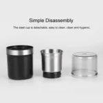 M200B Electric Mini Coffee Grinder Grain Bean Grinding Machine, Spec: - Image 5