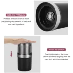 M200B Electric Mini Coffee Grinder Grain Bean Grinding Machine, Spec: - Image 6