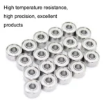 20pcs 3x8x4mm Miniature Bearing Money Dot Machine Motor Air Conditioning Fishing Gear Special Bearing - Image 5