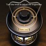 LH-B46 LED Retro Tent Light Convenient USB Charging Camping Light - Image 4