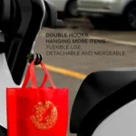 Motorcycle Electric Bike Item Movable Double Hooks Aluminum Helmet Hanger Modification Accessories - Image 8