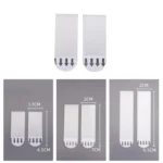 Picture Hanging Strips Hook and Loop Tape Picture Hanger 9.5x2cm - Image 2