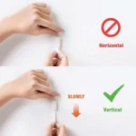 Picture Hanging Strips Hook and Loop Tape Picture Hanger 9.5x2cm - Image 4