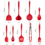 Non-stick High Temperature Resistant Silicone Cookware, Style:Food Clip - Image 4