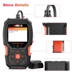 ANCEL HD601 24V Diesel Engine Detector Heavy Truck Diagnostic Scanner - Image 2