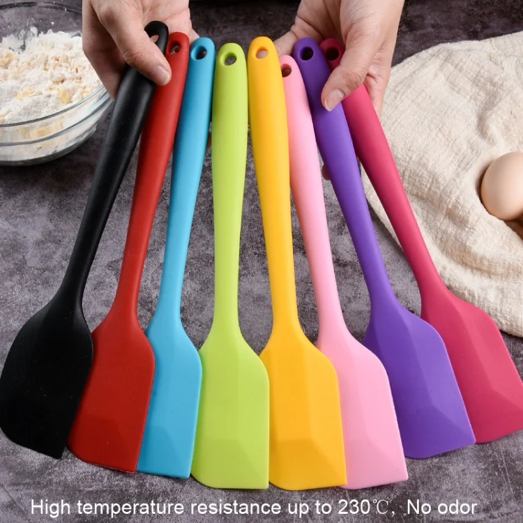 TBD0603160301_B1.webp 2pcs Large Integrated Silicone Scraper Chocolate Cream Mixing Knife - Image 2