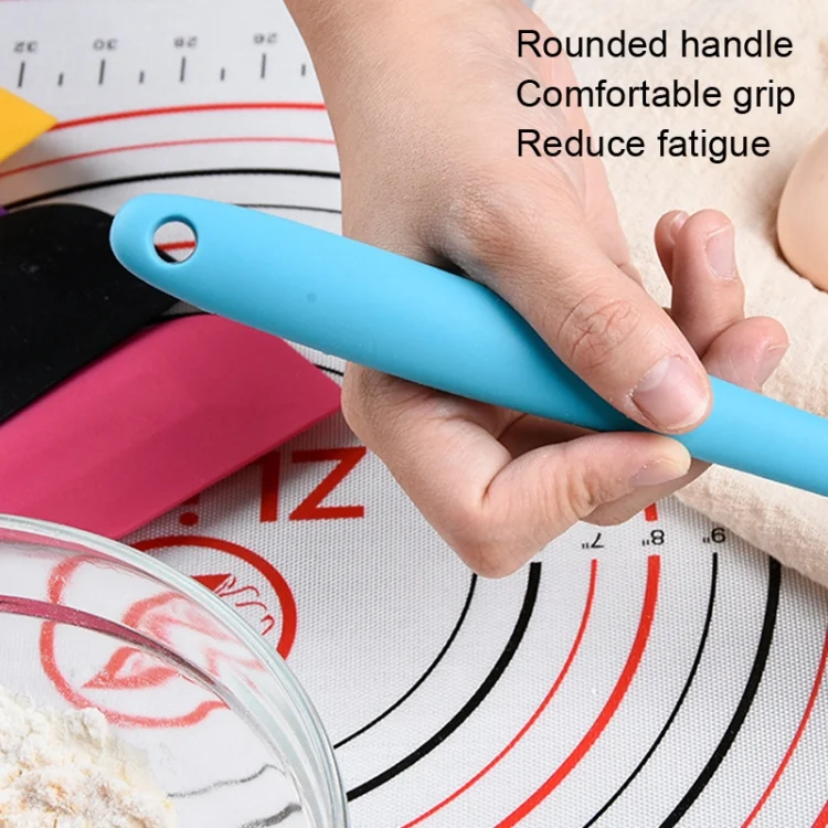 TBD0603160301_B2.webp 2pcs Large Integrated Silicone Scraper Chocolate Cream Mixing Knife - Image 3