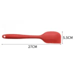 2pcs Large Integrated Silicone Scraper Chocolate Cream Mixing Knife - Image 6
