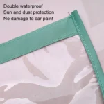 Electric Vehicle Charging Port Magnetic Transparent Rain Cover - Image 5