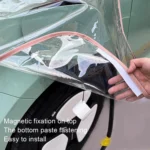 Electric Vehicle Charging Port Magnetic Transparent Rain Cover - Image 6