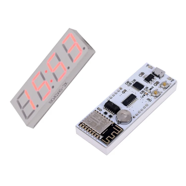 TBD06031655_B1.webp 0.8 Inch Electronic Clock Movement Module WIFI Digital Tube Digital Time Display - Image 2