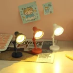 Flower Shape LED Mini Magnetic Table Lamp Foldable Bedside Night Light - Image 2