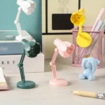 Flower Shape LED Mini Magnetic Table Lamp Foldable Bedside Night Light - Image 6