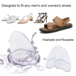 2pairs GEL Sweat-absorbing and Breathable Forefoot Pad High Heels Anti-slip Mat - Image 6