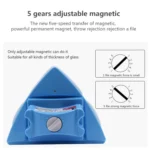 Adjustable Magnetic Window Cleaner Double-Side Glass Wiper Brush - Image 4