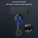 65W PD Dual Cable Retractable Fast Charging Car USB Charger - Image 4