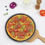 BM1076 Round Pizza Pie Nonstick Baking Pan with Perforated Bottom Baking Mold - Image 2
