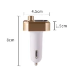 B9 Smart Digital Display Dual USB Bluetooth Car Charger with Hands-free Call Function - Image 3