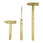 6 in 1 Multifunctional Mini Household Brass Hammer Screwdriver - Image 2