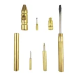 6 in 1 Multifunctional Mini Household Brass Hammer Screwdriver - Image 5