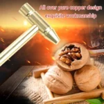 6 in 1 Multifunctional Mini Household Brass Hammer Screwdriver - Image 6