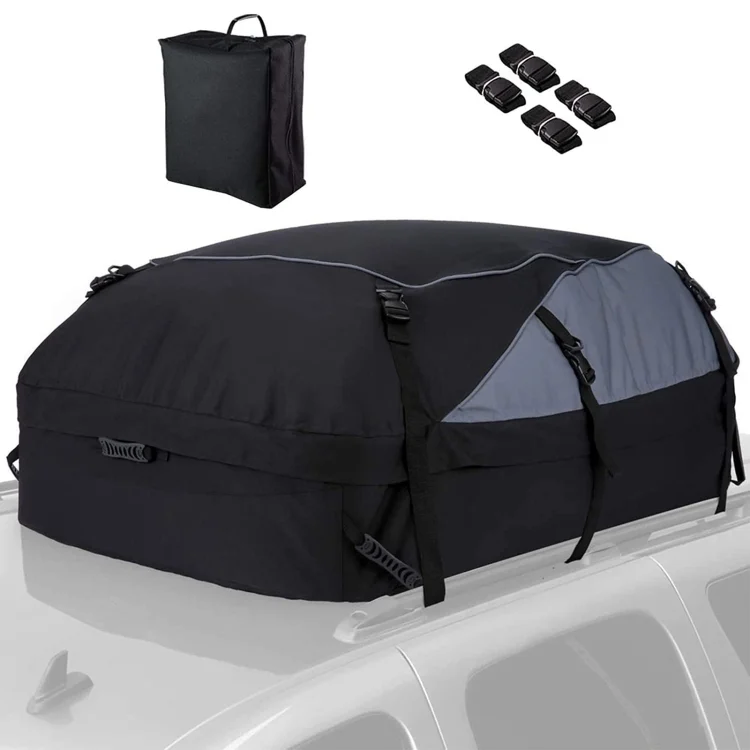 600D Oxford Cloth Car Luggage Bag Outdoor SUV Foldable Roof Bag