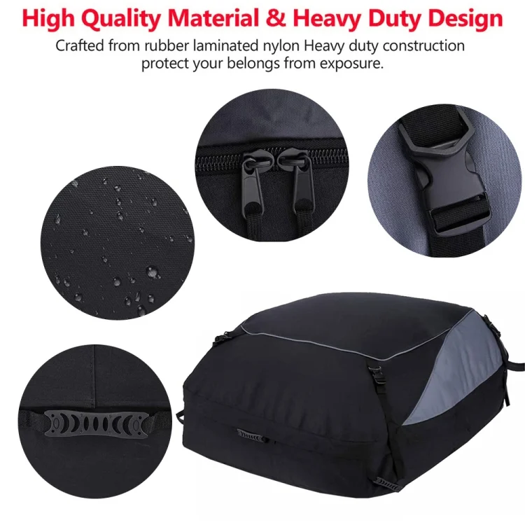 TBD0603187801_B2.webp 600D Oxford Cloth Car Luggage Bag Outdoor SUV Foldable Roof Bag - Image 3