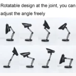 LED Foldable Mini Magnetic Desk Lamp with Clip - Image 5