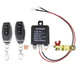 YQTANEN Car Battery Leakage Protection Remote Control Power Off Relay, Voltage: - Image 2