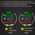 9-24V LED Night Vision Motorcycle Modification Instrument - Image 3