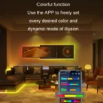 WIFI Wireless Symphony Light Bar Music Smart APP 2.4G Controller - Image 3