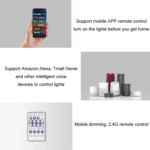 WIFI Wireless Symphony Light Bar Music Smart APP 2.4G Controller - Image 4
