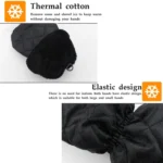 Thick Waterproof Snow Removal Shovel Car Warm Gloves - Image 3