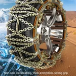 Car Tire Truck SUV Snow Winter Emergency Anti-Skid Chain, Style: - Image 5
