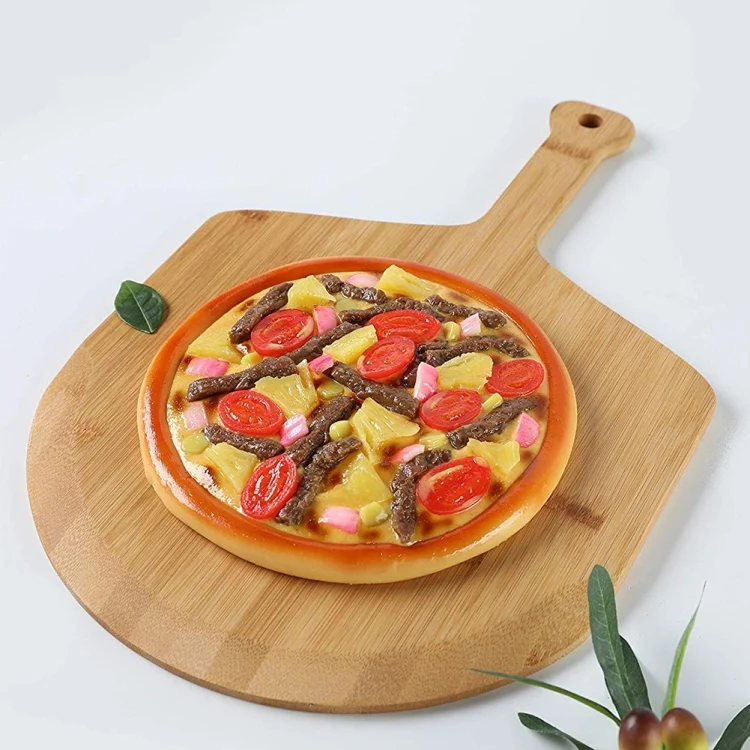 TBD0603196001_B4.webp Bamboo Pizza Paddle Cheese Steak Baking Serving Tray Cutting Chopping Board - Image 5