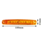 MK-224 10pcs 12-24V Truck Trailer 9LED Side Light Tail Lamp Signal Light - Image 3