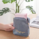 Plush Cloth Sanitary Napkin Storage Bag Sanitary Pad Storage Bag - Image 4