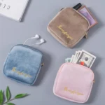 Plush Cloth Sanitary Napkin Storage Bag Sanitary Pad Storage Bag - Image 5