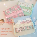 BD0443 2pcs Cartoon Pattern Large Capacity Sanitary Storage Bags - Image 4