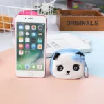 2pcs Children Cartoon Plush Three-dimensional Key Coin Purse - Image 5