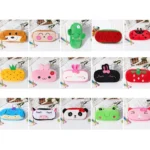 3pcs Children Cute Animal Plush Pencil Bag Stationery Storage Bag - Image 2