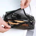H6465-1 TPU Waterproof Student Transparent Pencil Bag - Image 5