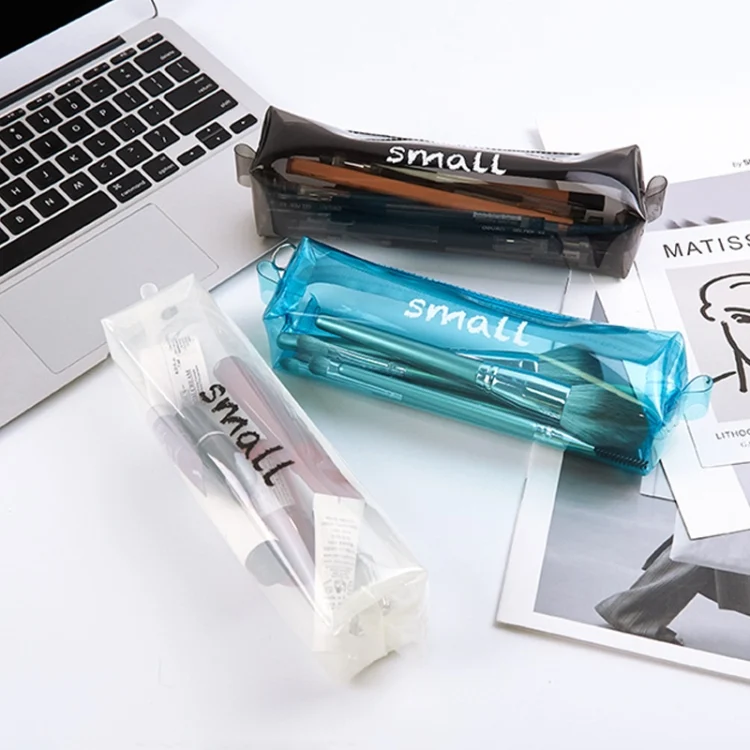 TBD0603210201_B5.webp H6465-1 TPU Waterproof Student Transparent Pencil Bag - Image 6