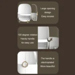 Cosmetic Desktop Dustproof Storage Box Skin Care Product Rack - Image 4