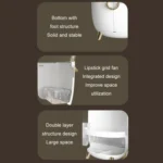 Cosmetic Desktop Dustproof Storage Box Skin Care Product Rack - Image 5