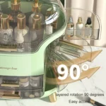 Desktop Dressing Table Cosmetic Dustproof Storage Box - Image 4