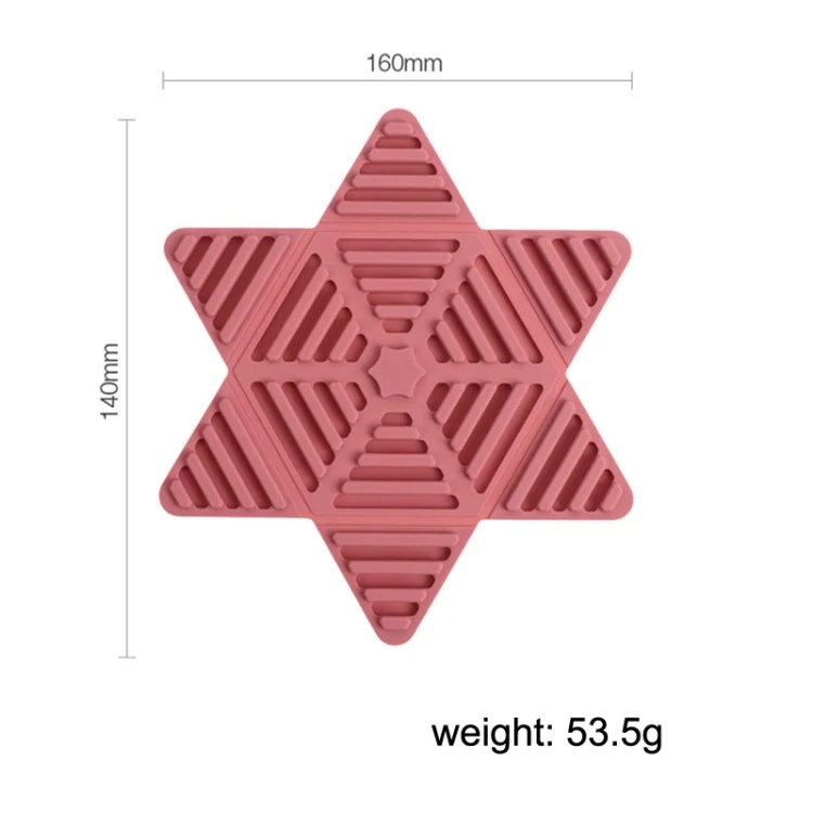 TBD0603214301_B2.webp Folding Pot Cushion Silicon Tea Cup Insulation Pad House Table Non-slip Place Mats - Image 3