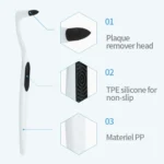 3pcs Tooth Stain Cleaning Stick Dental Calculus Remover Tooth Grinder Tartar Removal - Image 4