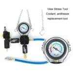 Automotive Water Tank Leak Test Pressure Gauge Coolant Replacement Filler - Image 5